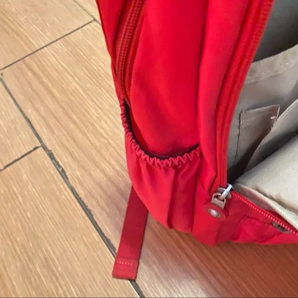 NWOT Big Pink Backpack w/ laptop pocket - Picture 6 of 13